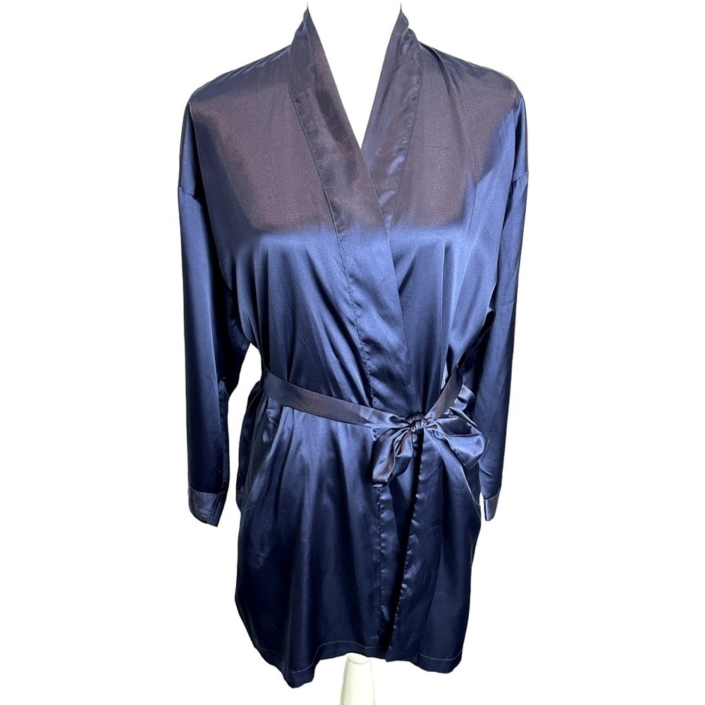 Victoria’s Secret Satin Robe with Attached Belt‎
